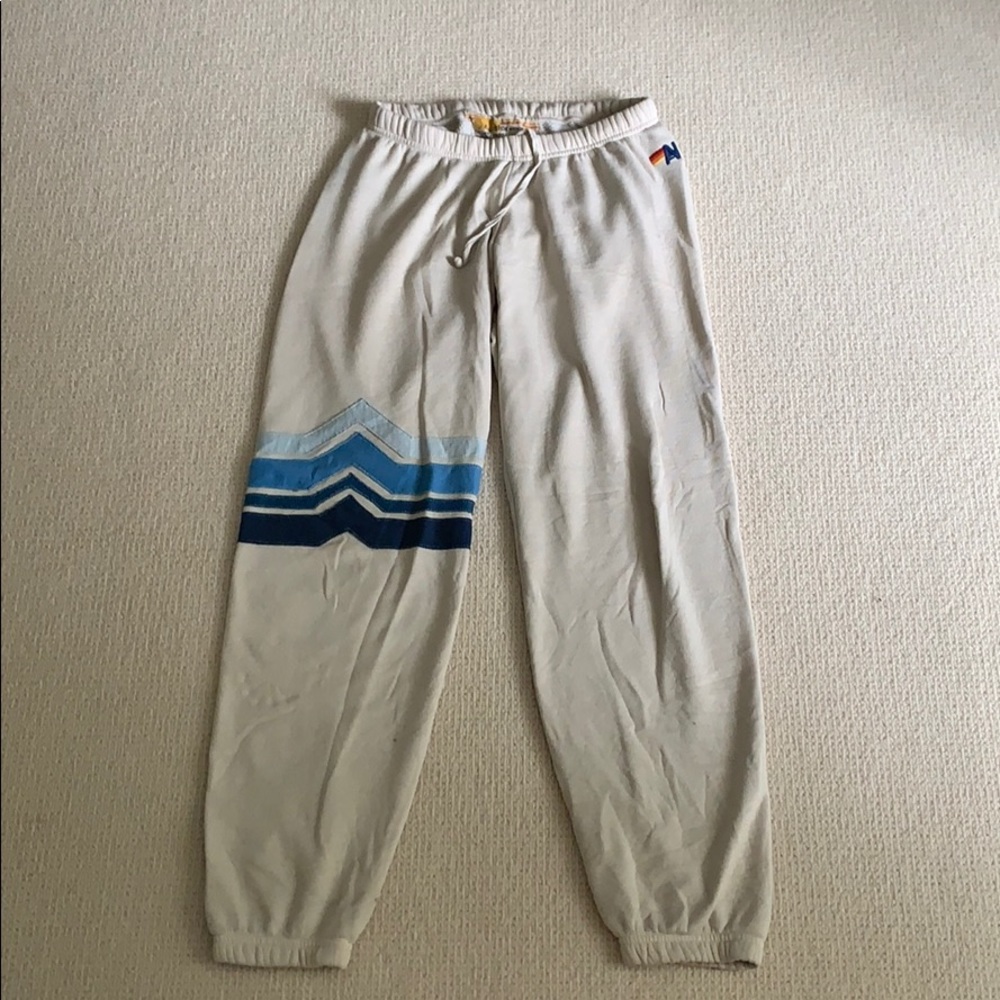 Aviator Nation Off White Sweatpants